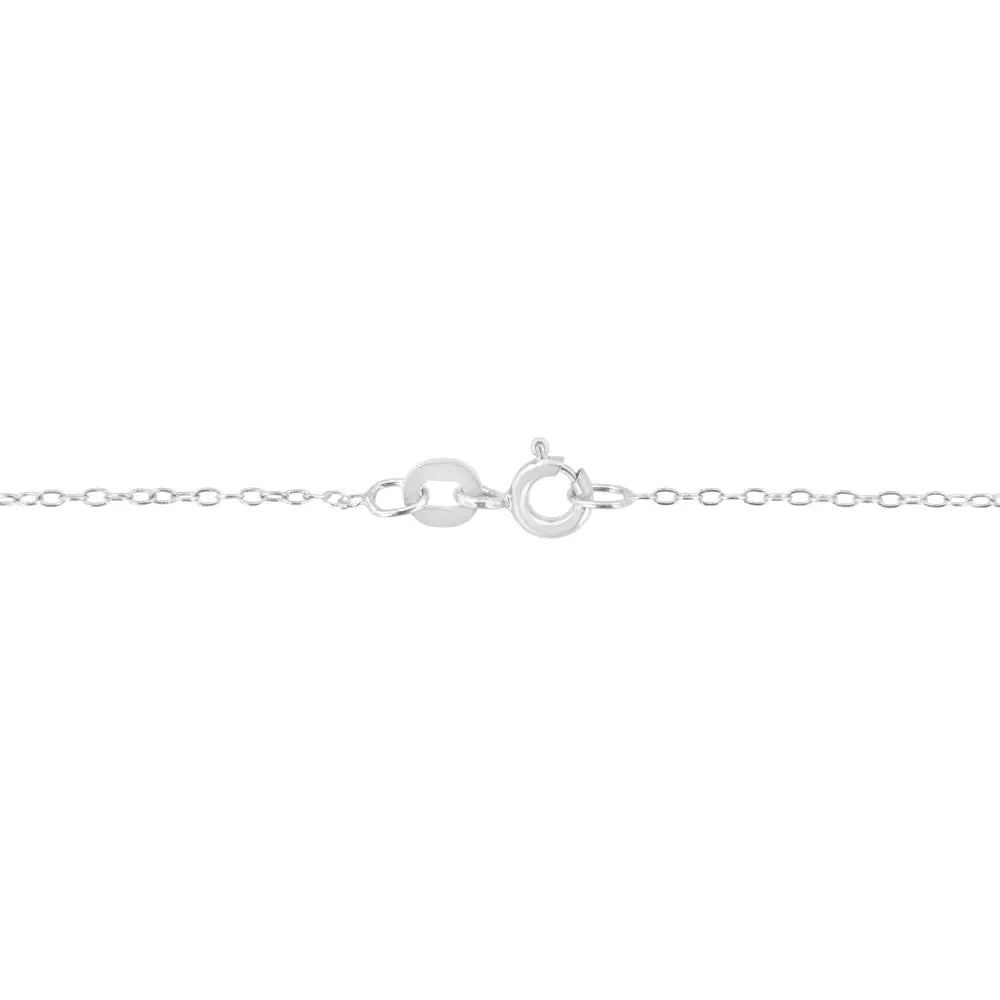 2.0 Cttw Seven-Stone Diamond Flower Pendant in 14K White Gold
