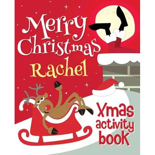 Merry Christmas Rachel - Xmas Activity Book: (Personalized Children's Activity Book) - Paperback