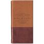 Chequebook of the Bank of Faith - Tan/Burgundy: Daily Readings by C. H. Spurgeon - Imitation Leather
