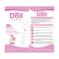 Non-woven depilatory wax paper