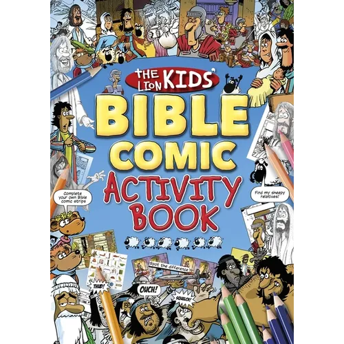 The Lion Kids Bible Comic Activity Book - Paperback