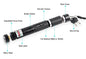 Phantom Tactical Laser | Matte Black Precision High-Power Tactical Beam for Sight Alignment
