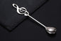 304 stainless steel music symbol creative spoon
