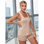 Home Wear Suit Women's Spring And Summer Strap Vest Shorts Pajamas