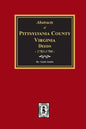 Pittsylvania County, Virginia Deeds 1783-1790 - Paperback