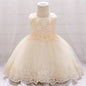 Baby girl one year old net yarn princess dress