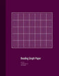 Beading Graph Paper: Peyote Stitch Graph Paper, Seed Beading Grid Paper, Beading on a Loom, 100 Sheets, Purple Cover (8.5"x11") - Paperback