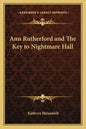 Ann Rutherford and the Key to Nightmare Hall - Paperback