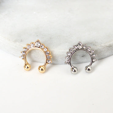 Ear clip ear stud