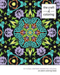 The Craft of Coloring: 30 Floral-Inspired Geometric Designs - Paperback
