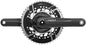 SRAM RED Crankset - 160mm 2x 12-Speed 48/35t 8-Bolt Direct Mount DUB Spindle Interface Natural Carbon E1