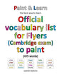 Official vocabulary list for Flyers (Cambridge exam) to paint - Paperback