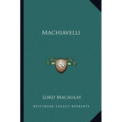 Machiavelli - Paperback
