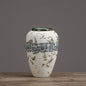 Ceramic Vase Decoration Of Flower Arrangement In Living Room