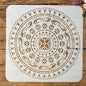 Mandala Furniture Tile Floor Wallpaper DIY Hand Account