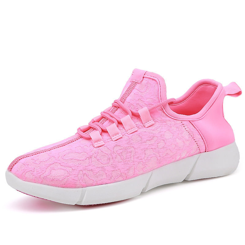 Colorful Glowing Shoes Without String Lights Luminous Shoes