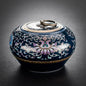 Blue & White Porcelain Tea Caddy – Sealed Ceramic Tea Storage Jar (Multiple Designs)