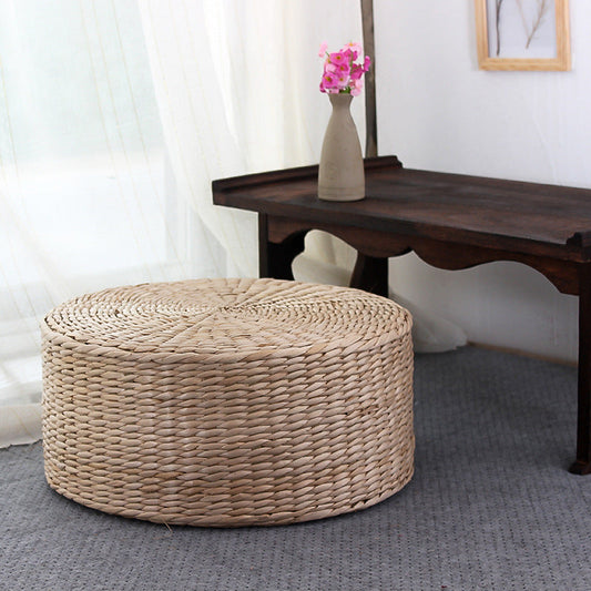 Tatami Straw Woven Meditation Cushion