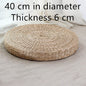 Tatami Straw Woven Meditation Cushion