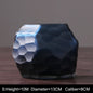 Retro Vase Geometric Rhombus Creative Glass Polygonal Bedroom Dried Flower Vase
