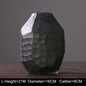 Retro Vase Geometric Rhombus Creative Glass Polygonal Bedroom Dried Flower Vase