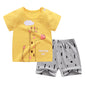 Children's Summer Short-sleeved T-shirt Shorts Suit