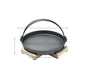 Cast Iron Barbecue Charcoal Oven Japanese Shouxi Hanging Pot Single Dry Pot Solid Alcohol Oven Household Square Stove Small Hot Pot