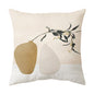 Living Room Sofa Cover Pillowcase Bay Window Cushion Peach Skin