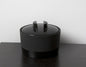 Red Dot Design Award Cold Insulation Ceramics Black Flagon Ice Bucket Flagon