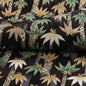 Japanese Cotton Kimono Fabric – Black Ethnic Print, 150 cm Width