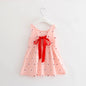 Girls Cotton Sleeveless Cartoon Animal Vest Dress