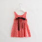 Girls Cotton Sleeveless Cartoon Animal Vest Dress