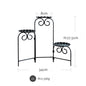 Creative Wedding Dessert Table Decoration Black Cake Stand
