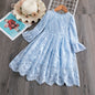 Children's Dress Short Sleeve Lace Spring And Autumn Princess Dress