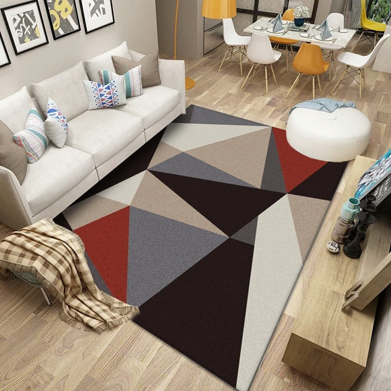 ins Style Simple Modern Nordic Sofa Living Room Carpet Bedroom Coffee Table Blanket Room Bedside Mats Can Be Customized