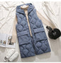 Hooded Plus Size Cotton Vest Womens Sleeveless Vest