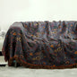 Japanese-Style Cotton Four-Layer Double-Sided Sofa Cover Cloth Towel Quilt Sofa Cushion Cover Blanket
