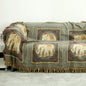 Japanese-Style Cotton Four-Layer Double-Sided Sofa Cover Cloth Towel Quilt Sofa Cushion Cover Blanket