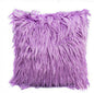 Simple Style Net Red Beach Imitation Wool Pillowcase Plush Gradient Hug Pillowcase Cushion Cover Wholesale