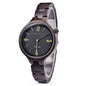 Wooden Luminous Quartz Watch