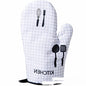 Two-Piece Set Of Hot Gloves For Baking In Microwave Oven