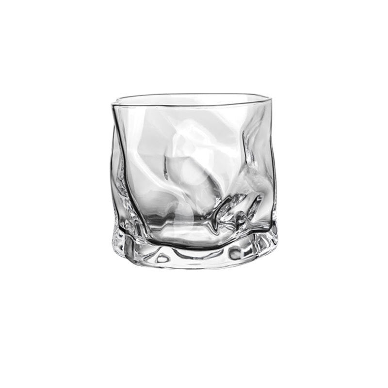 Creative European Style Irregular Wine Glass Bar Beer Whiskey Glass Home Party Juice Drink Glass