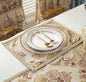 Placemat Table Mat Jacquard Anti-scalding Heat Insulation Plate Bowl West Placemat