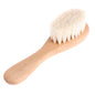 Wooden Handle Brush Baby Hairbrush Newborn Hair Brush Infant