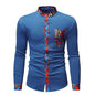 Cross Border Fashion Men''s Shirt New Men''s African