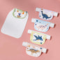 Baby Cotton Sweat-absorbent Towel, Sweat Towel Pad Back