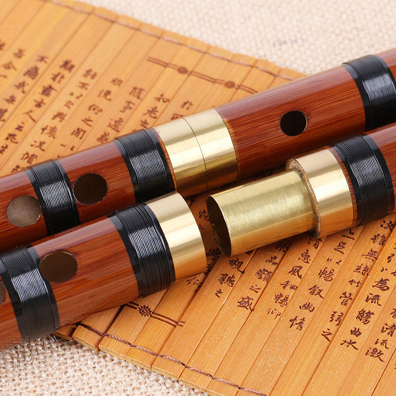 Professional Bamboo Dizi Flute – Chinese Transverse (C–G Keys)