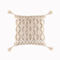 Bohemian Famous Style Tufted Pillow Cover Modern Minimalist Cushion Cover Geometric Tassel Pillow Cover