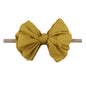 Children's Printed Bowknot Hair Lead Flower Headband