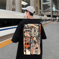 Printed Plus Size Casual Men's Half Sleeve Shirt T-shirt